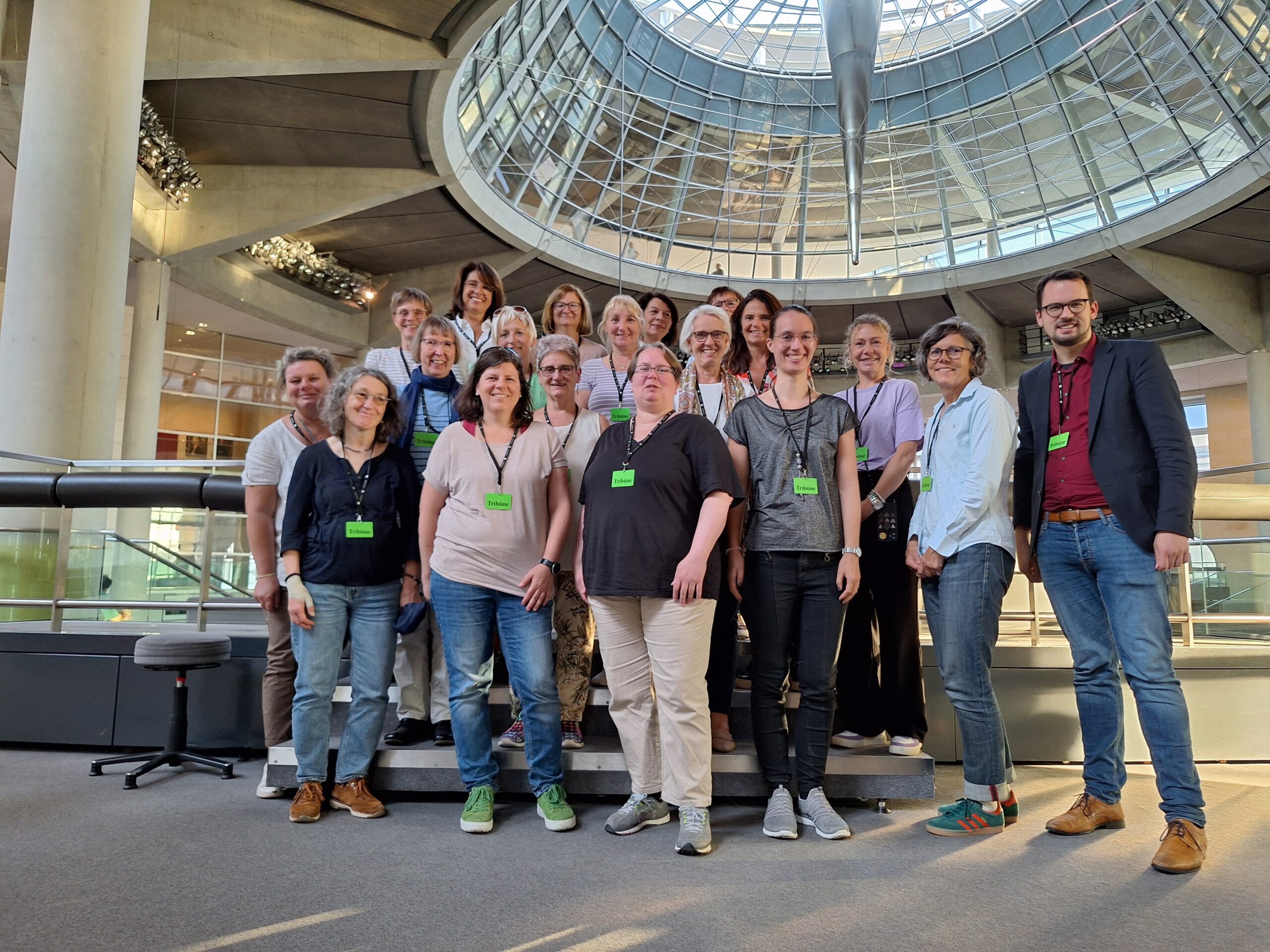 Gruppenfoto der Teilnehmer*innen